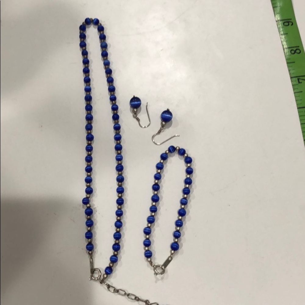 Assorted tiger eye jewelry